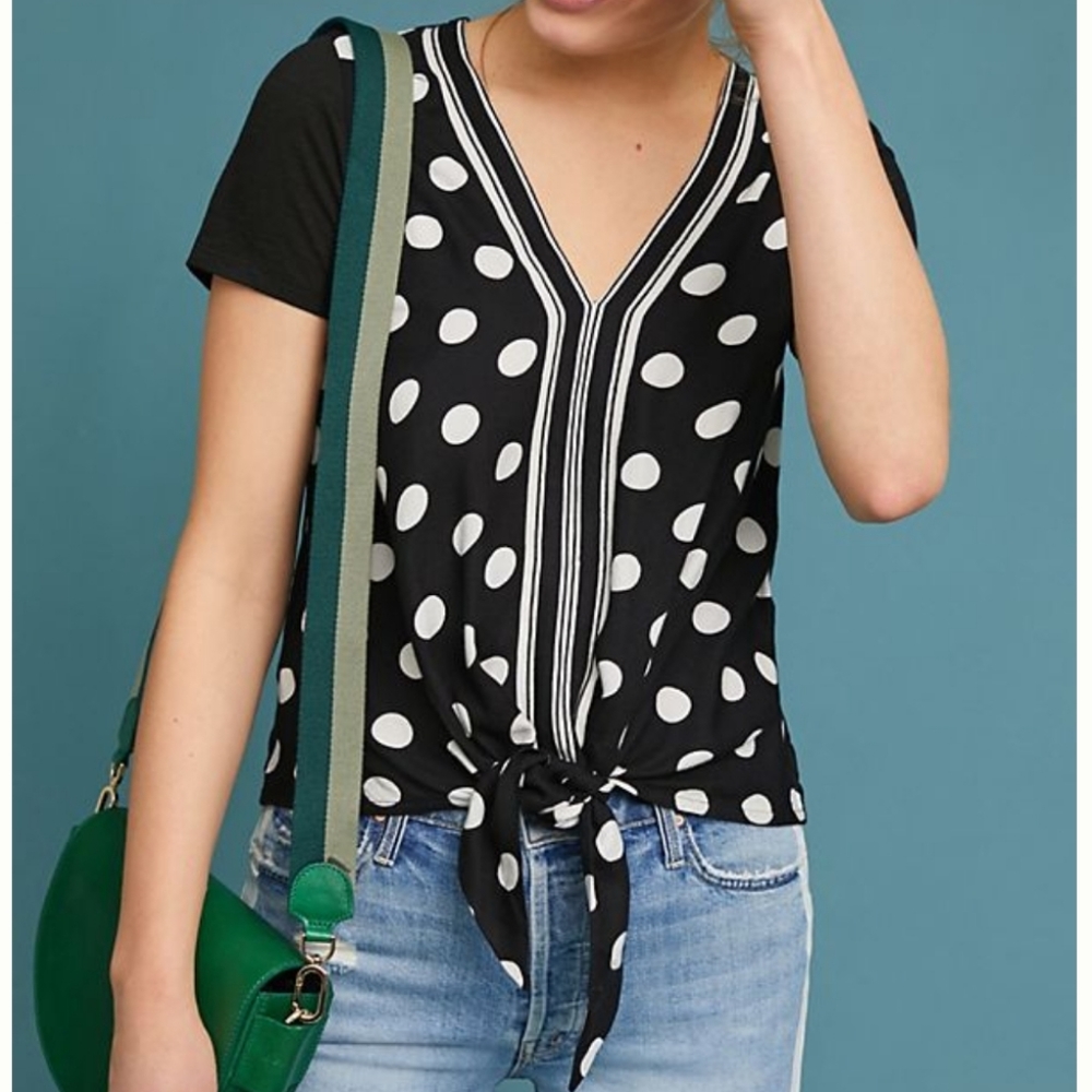 ANTHROPOLOGIE AKEMI + KIN polka dot